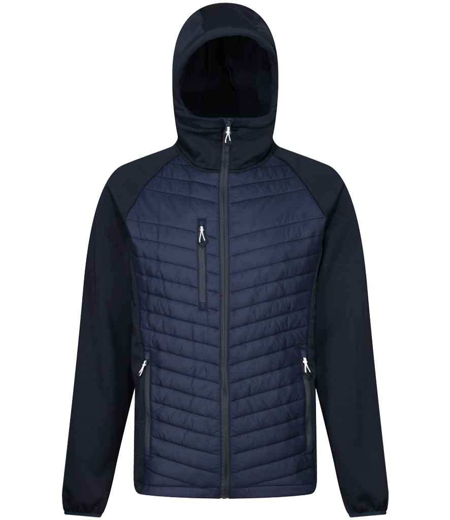 Regatta Navigate Hybrid Jacket | Navy/Seal Grey - Regatta Professional - Lancashire Teamwear