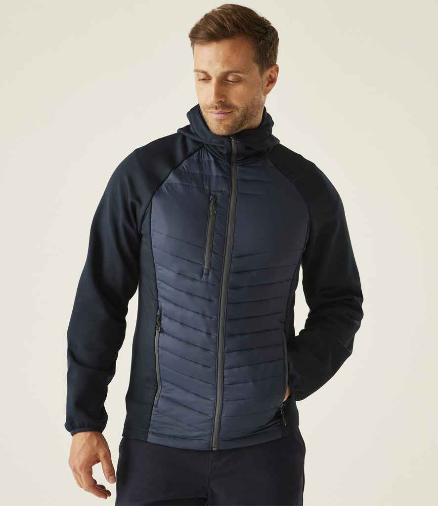 Regatta Navigate Hybrid Jacket | Navy/Seal Grey - Regatta Professional - Lancashire Teamwear