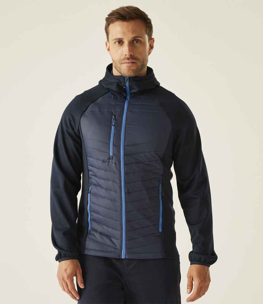 Regatta Navigate Hybrid Jacket | Navy/French Blue - Regatta Professional - Lancashire Teamwear