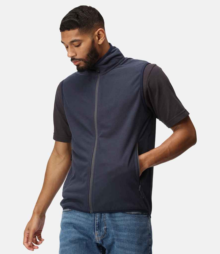 Regatta Navigate Fleece Bodywarmer | Navy/Seal Grey - Regatta Professional Gilet - Lancashire Teamwear