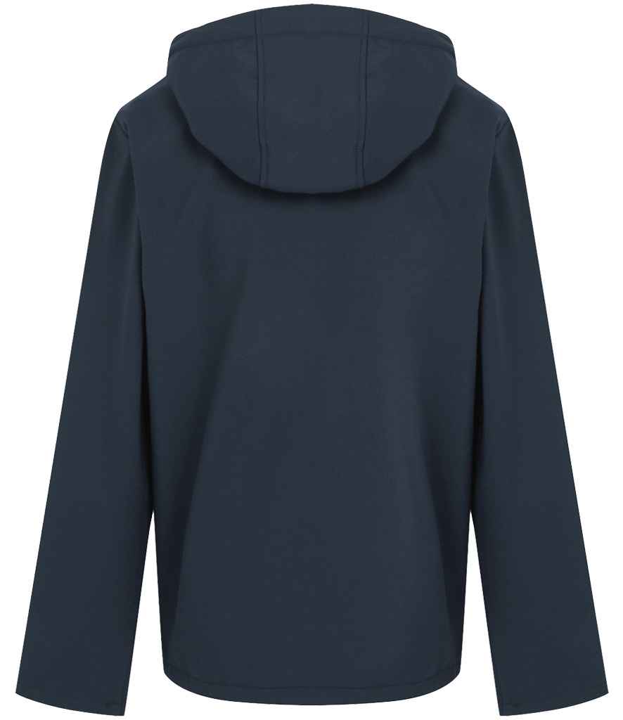 Regatta Navigate Two Layer Hooded Soft Shell Jacket | Navy/French Blue - Regatta Professional - Lancashire Teamwear