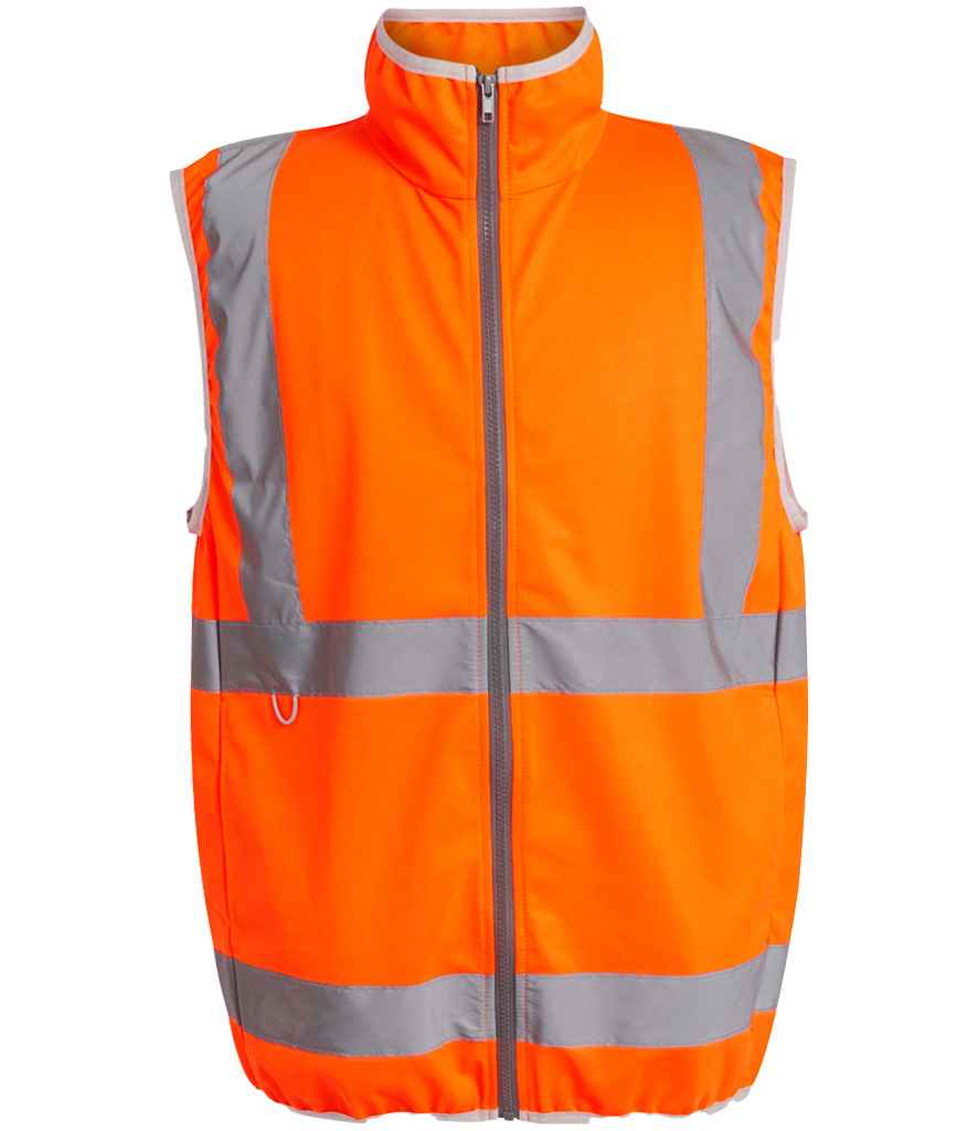 Regatta High Visibility Pro Full Zip Gilet | Orange - Lancashire Teamwear