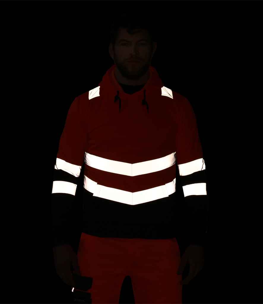 Regatta High Visibility Pro Overhead Hoodie | Orange/Navy - Lancashire Teamwear