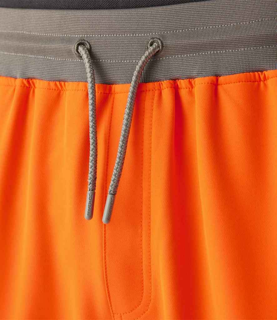 Regatta High Visibility Prolite Stretch Jog Pants | Orange Trousers - Lancashire Teamwear