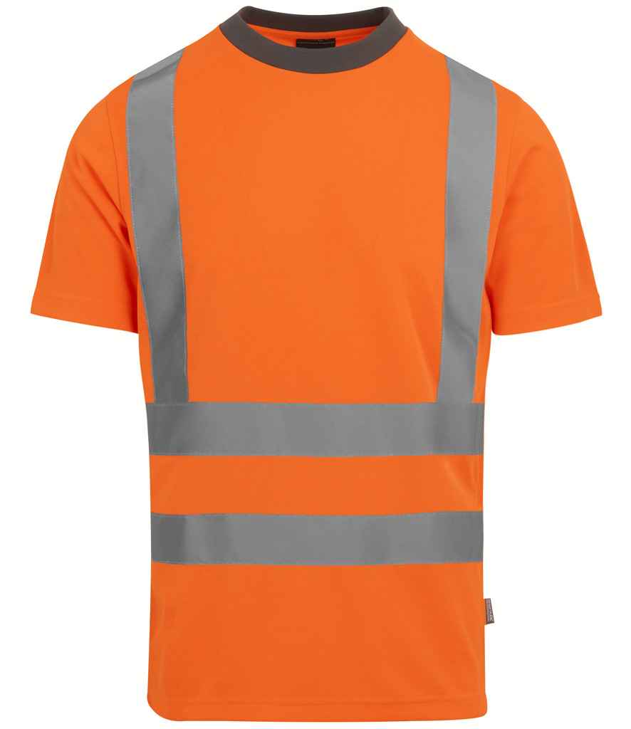 Regatta High Visibility Pro Contract T-Shirt | Orange - Lancashire Teamwear