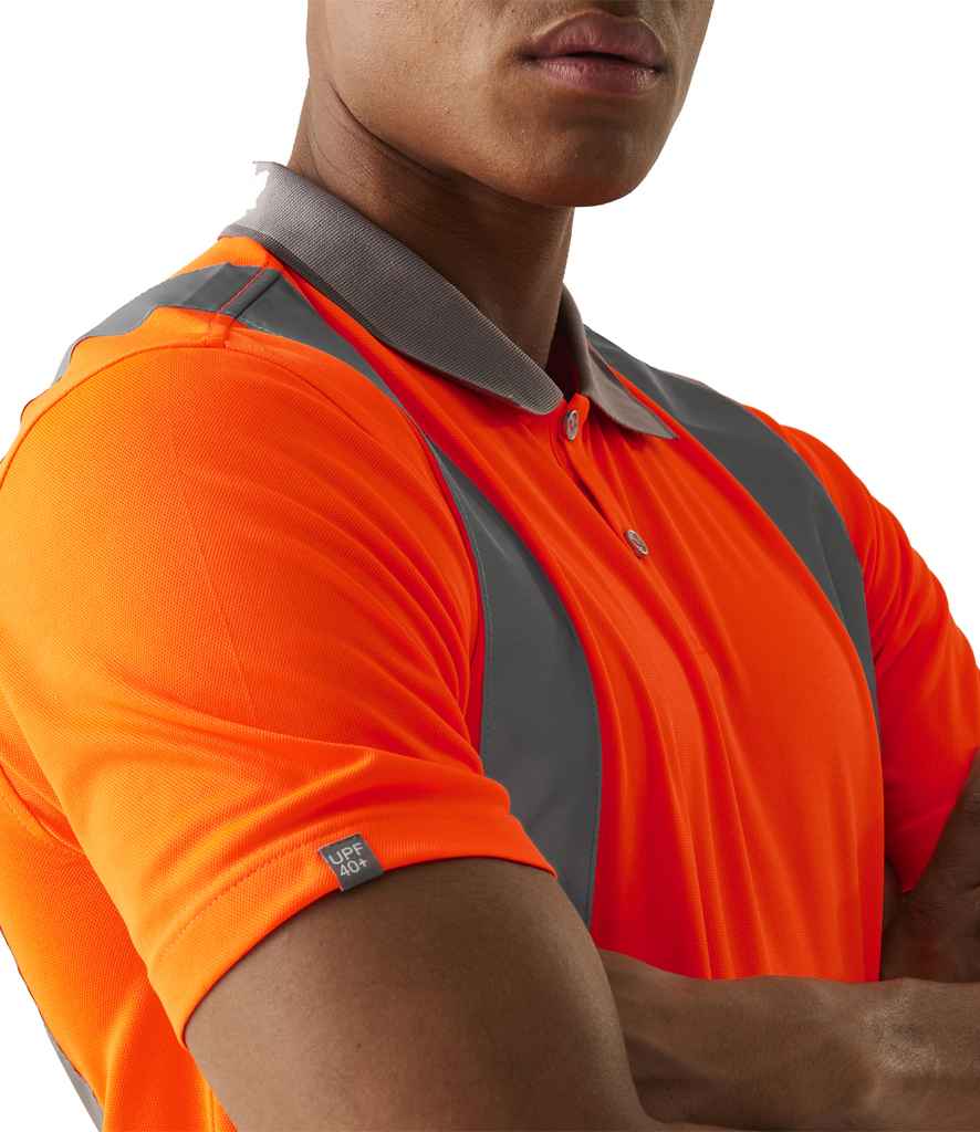 Regatta High Visibility Pro Contract Polo Shirt | Orange - Lancashire Teamwear