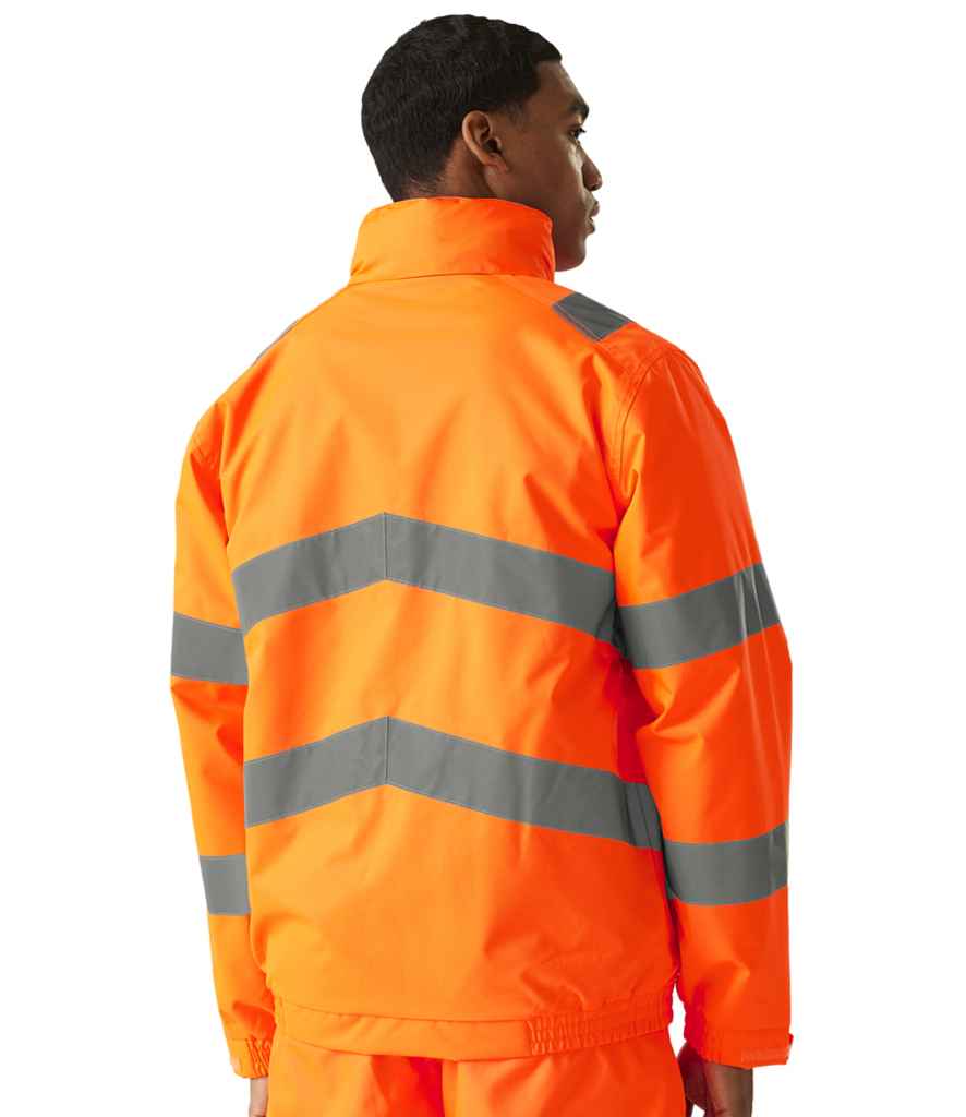 Regatta High Visibility Pro Contract Dover Jacket | Orange - Lancashire Teamwear