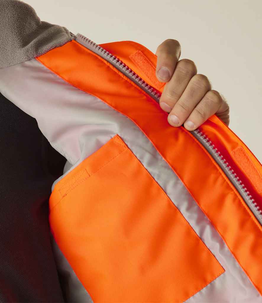 Regatta High Visibility Pro Contract Dover Parka | Orange Jacket - Lancashire Teamwear
