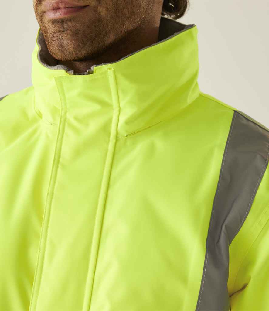 Regatta High Visibility Pro Contract Dover Parka | Yellow Jacket - Lancashire Teamwear