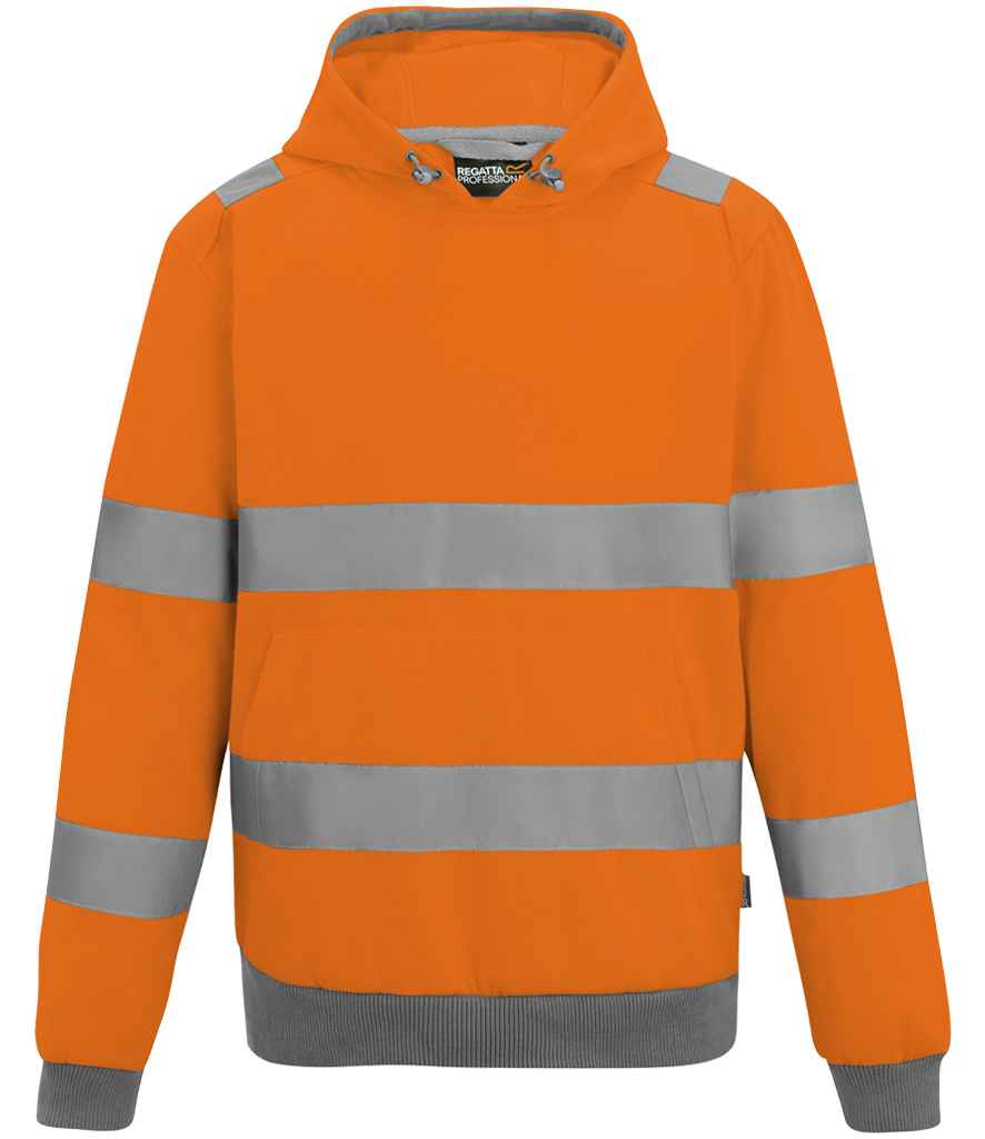 Regatta High Visibility Pro Contract Hoodie | Orange - Lancashire Teamwear