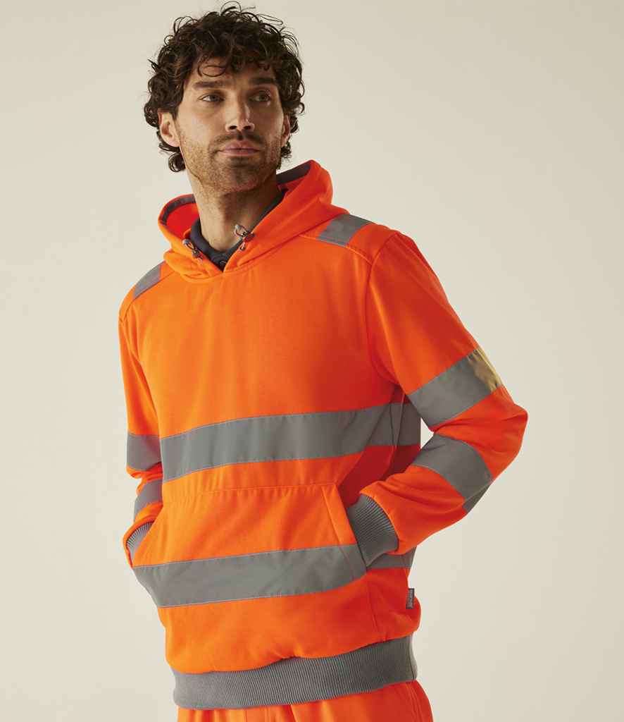 Regatta High Visibility Pro Contract Hoodie | Orange - Lancashire Teamwear