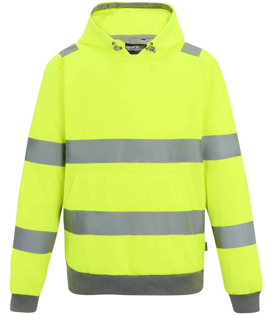 Regatta High Visibility Pro Contract Hoodie | Yellow - Lancashire Teamwear