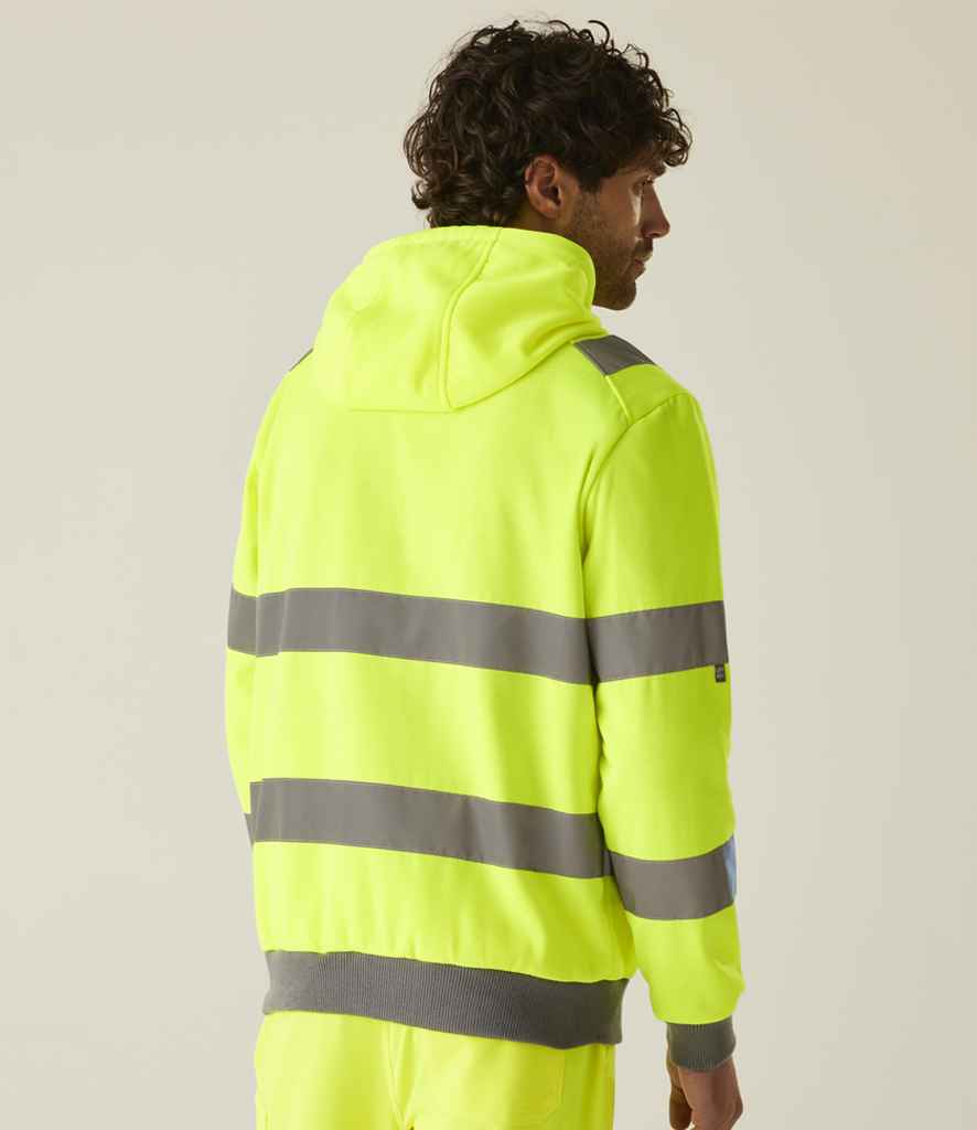 Regatta High Visibility Pro Contract Hoodie | Yellow - Lancashire Teamwear