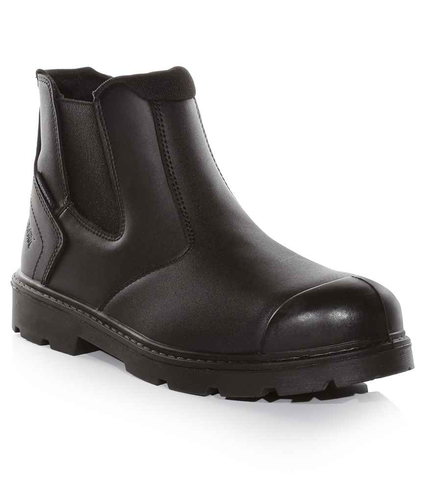 Regatta Safety Footwear Waterproof S3 Dealer Boots | Black - Lancashire Teamwear