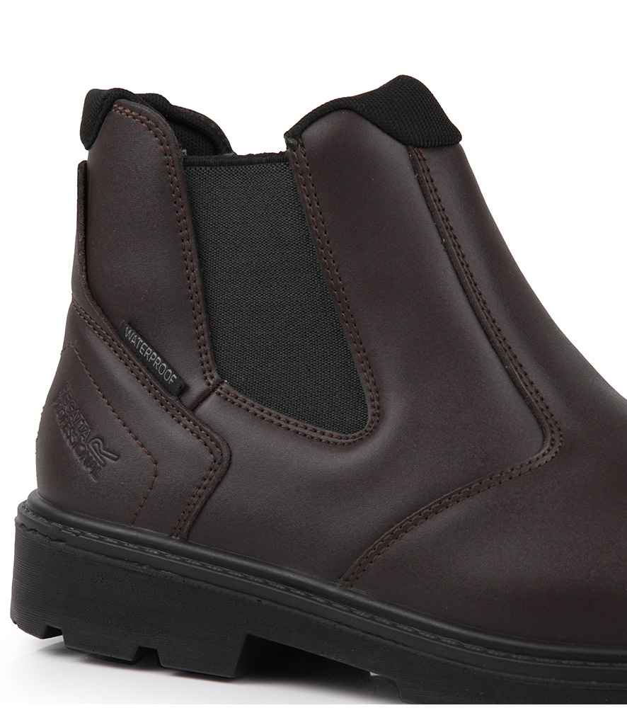 Regatta Safety Footwear Waterproof S3 Dealer Boots | Peat - Lancashire Teamwear
