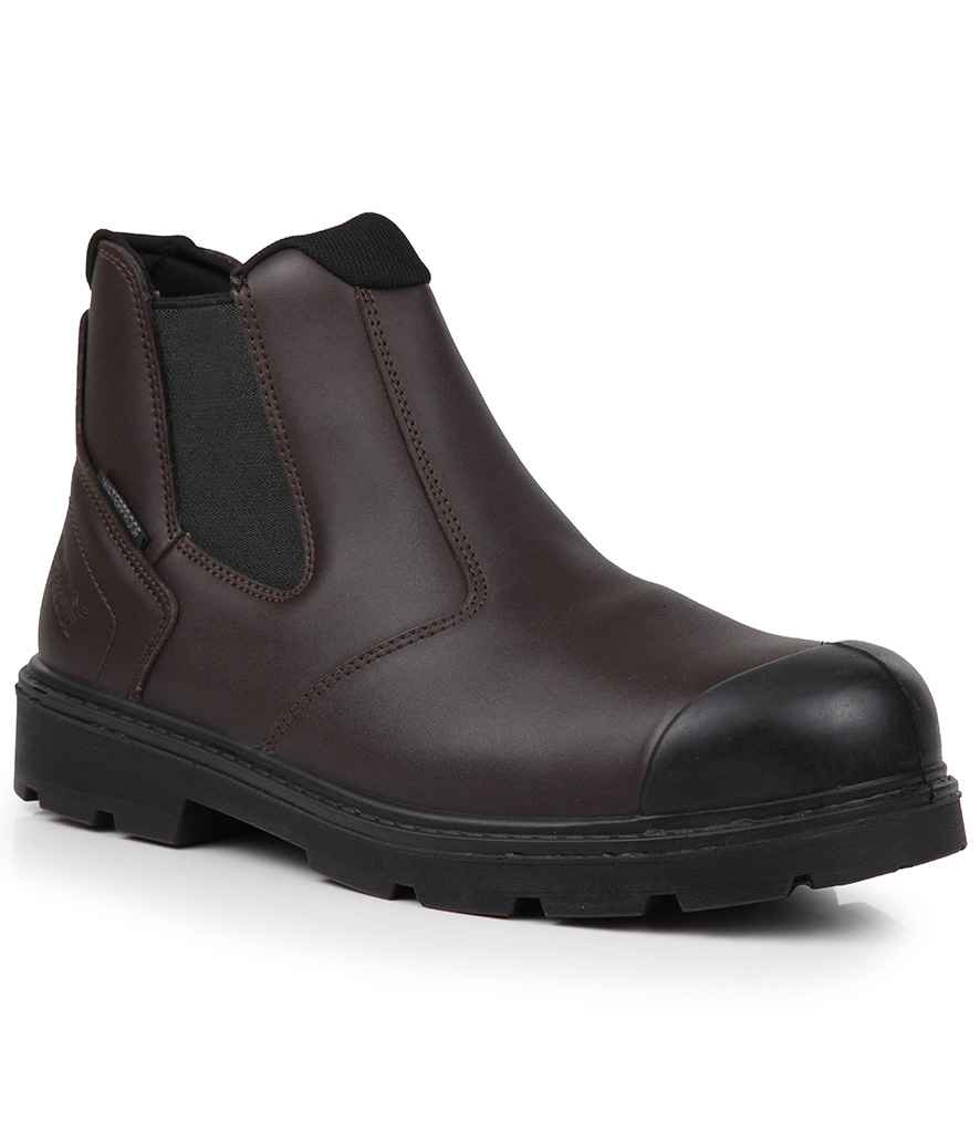 Regatta Safety Footwear Waterproof S3 Dealer Boots Peat