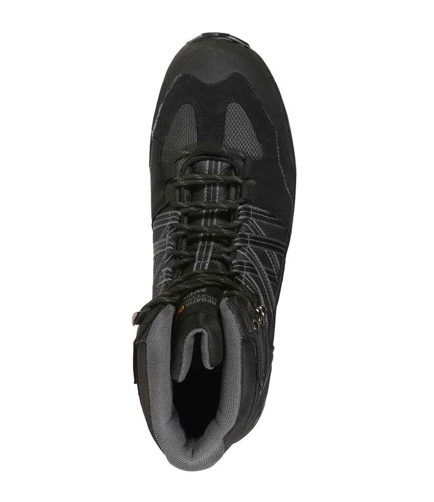 Regatta Safety Footwear Claystone S3 Safety Hikers | Black/Granite - Lancashire Teamwear