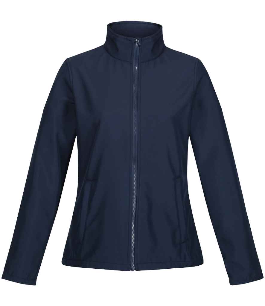 Regatta Ladies Ablaze Printable Soft Shell Jacket Navy/Navy