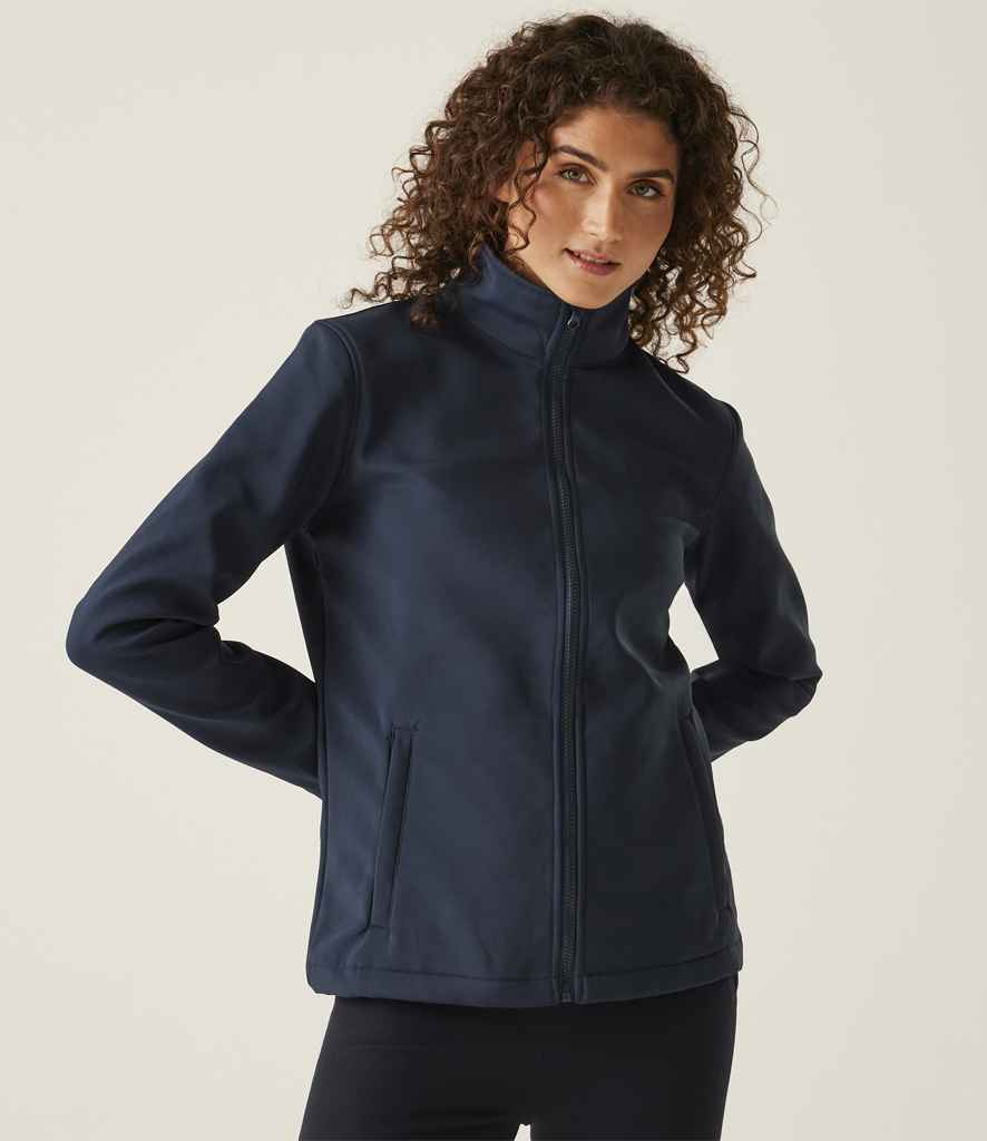 Regatta Ladies Ablaze Printable Soft Shell Jacket | Navy/Navy - Regatta Professional - Lancashire Teamwear
