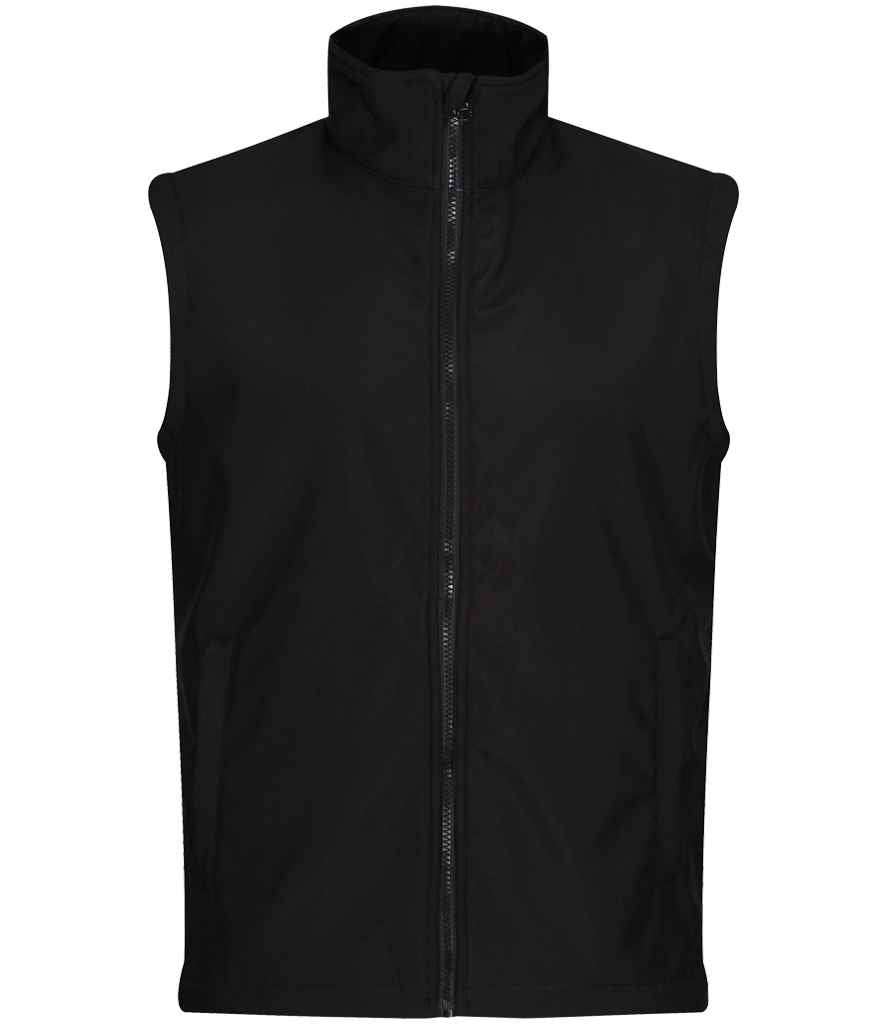 Regatta Ablaze Soft Shell Bodywarmer | Black/Black - Regatta Professional Gilet - Lancashire Teamwear