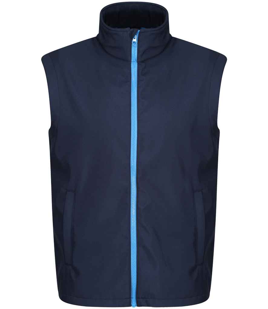 Regatta Ablaze Soft Shell Bodywarmer Navy/French Blue