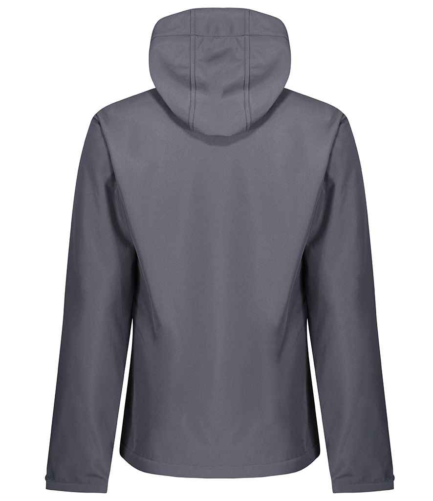 Regatta Venturer Three Layer Hooded Soft Shell Jacket | Seal Grey/Black - Regatta Professional - Lancashire Teamwear