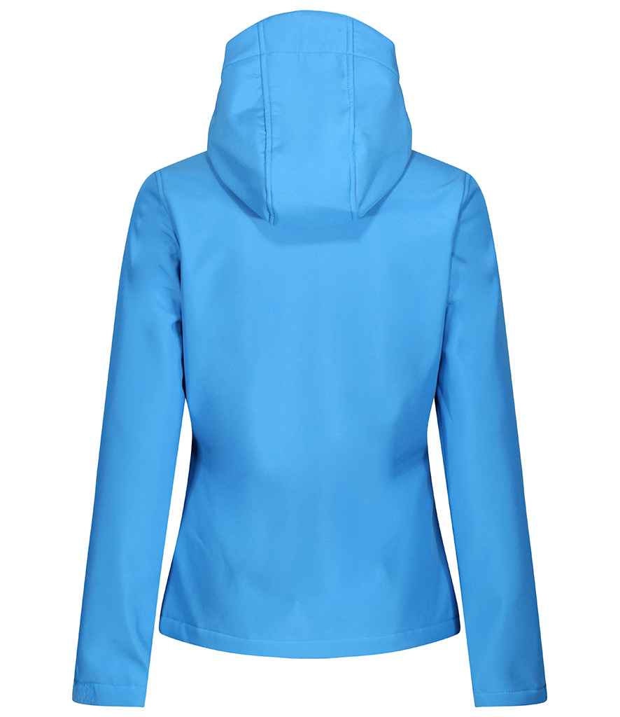 Regatta Ladies Venturer Three Layer Hooded Soft Shell Jacket | French Blue/Navy - Regatta Professional - Lancashire Teamwear
