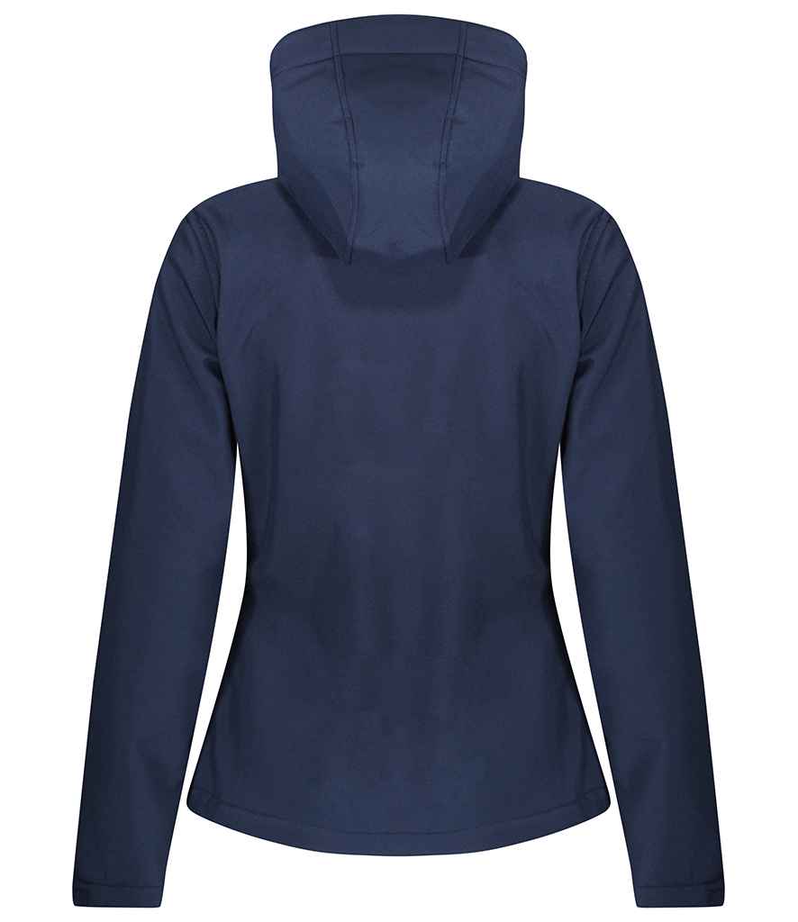 Regatta Ladies Venturer Three Layer Hooded Soft Shell Jacket | Navy/Navy - Regatta Professional - Lancashire Teamwear