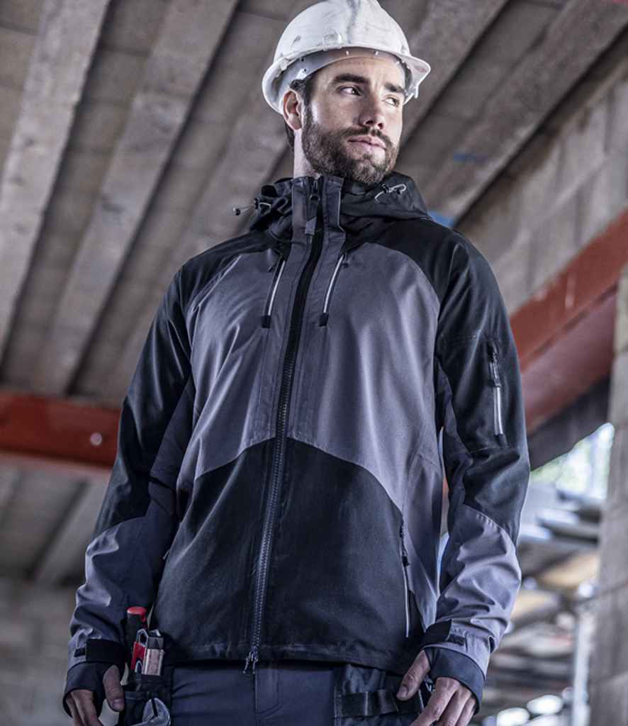 Regatta 4TEX Stretch Waterproof Shell Jacket | Slate Grey/Black - Regatta Professional - Lancashire Teamwear