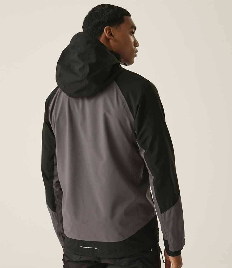 Regatta 4TEX Stretch Waterproof Shell Jacket | Slate Grey/Black - Regatta Professional - Lancashire Teamwear