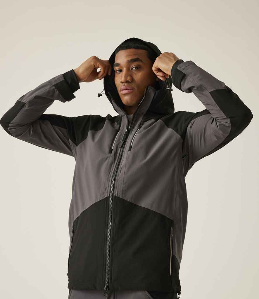 Regatta 4TEX Stretch Waterproof Shell Jacket | Slate Grey/Black - Regatta Professional - Lancashire Teamwear