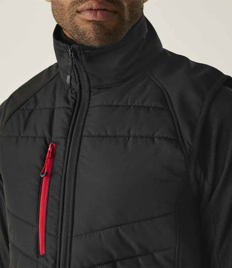 Regatta Pro Universal Bodywarmer | Black/Classic Red - Regatta Professional Gilet - Lancashire Teamwear