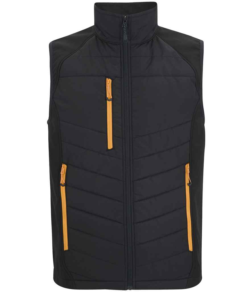Regatta Pro Universal Bodywarmer | Black/Orange - Regatta Professional Gilet - Lancashire Teamwear