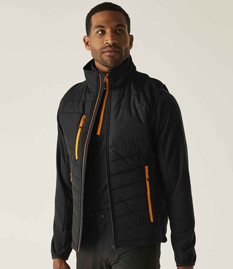 Regatta Pro Universal Bodywarmer | Black/Orange - Regatta Professional Gilet - Lancashire Teamwear