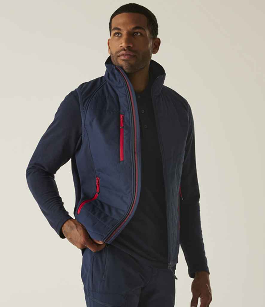 Regatta Pro Universal Bodywarmer | Navy/Classic Red - Regatta Professional Gilet - Lancashire Teamwear