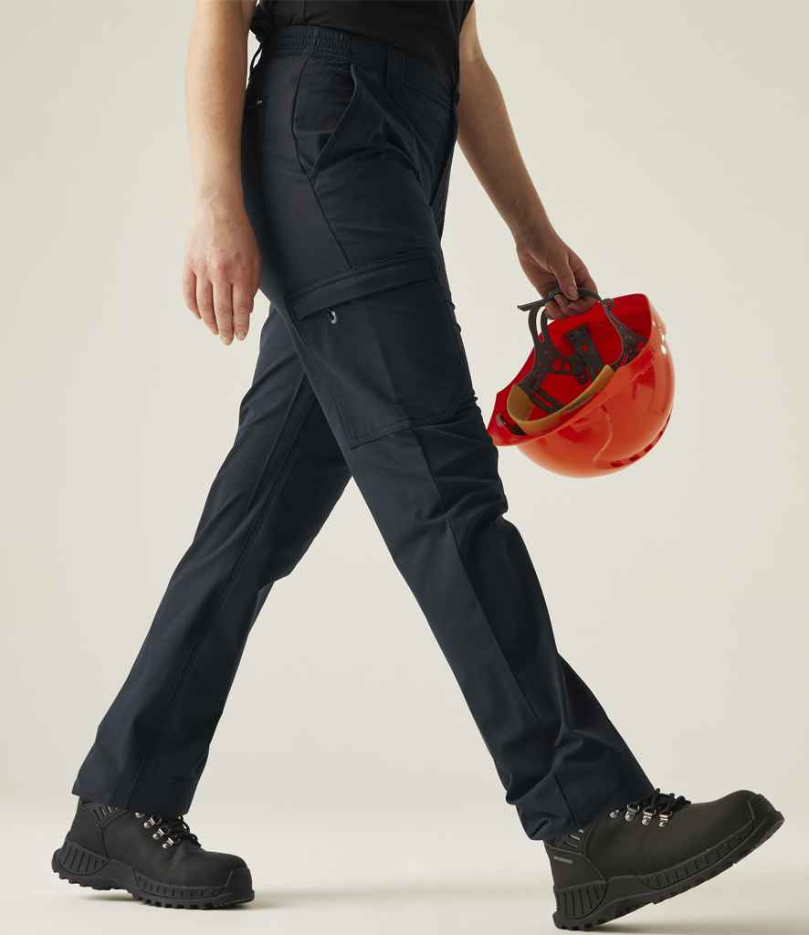 Regatta Ladies Pro Action Stretch Trousers | Navy - Regatta Professional - Lancashire Teamwear