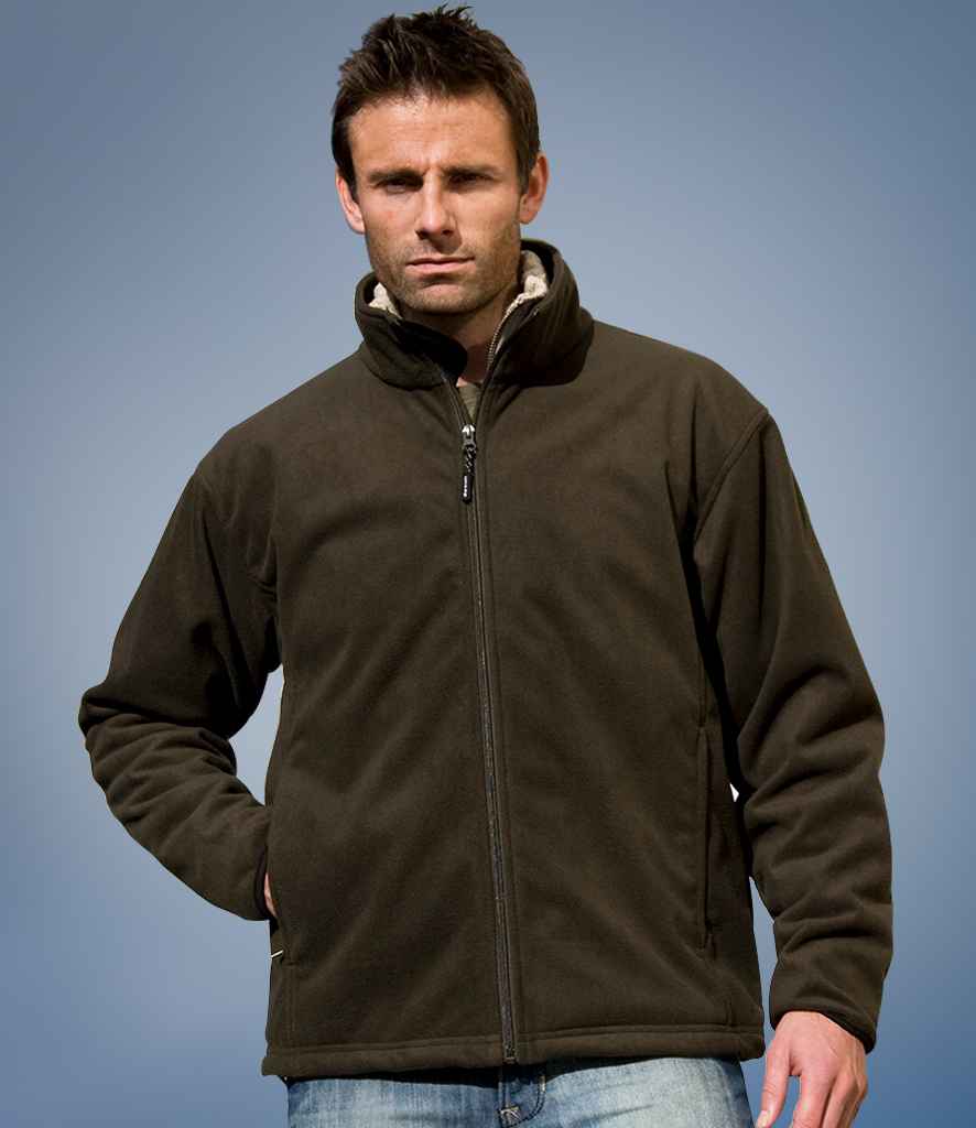 Result Urban Extreme Climate Stopper Fleece Jacket | Moss - Lancashire Teamwear
