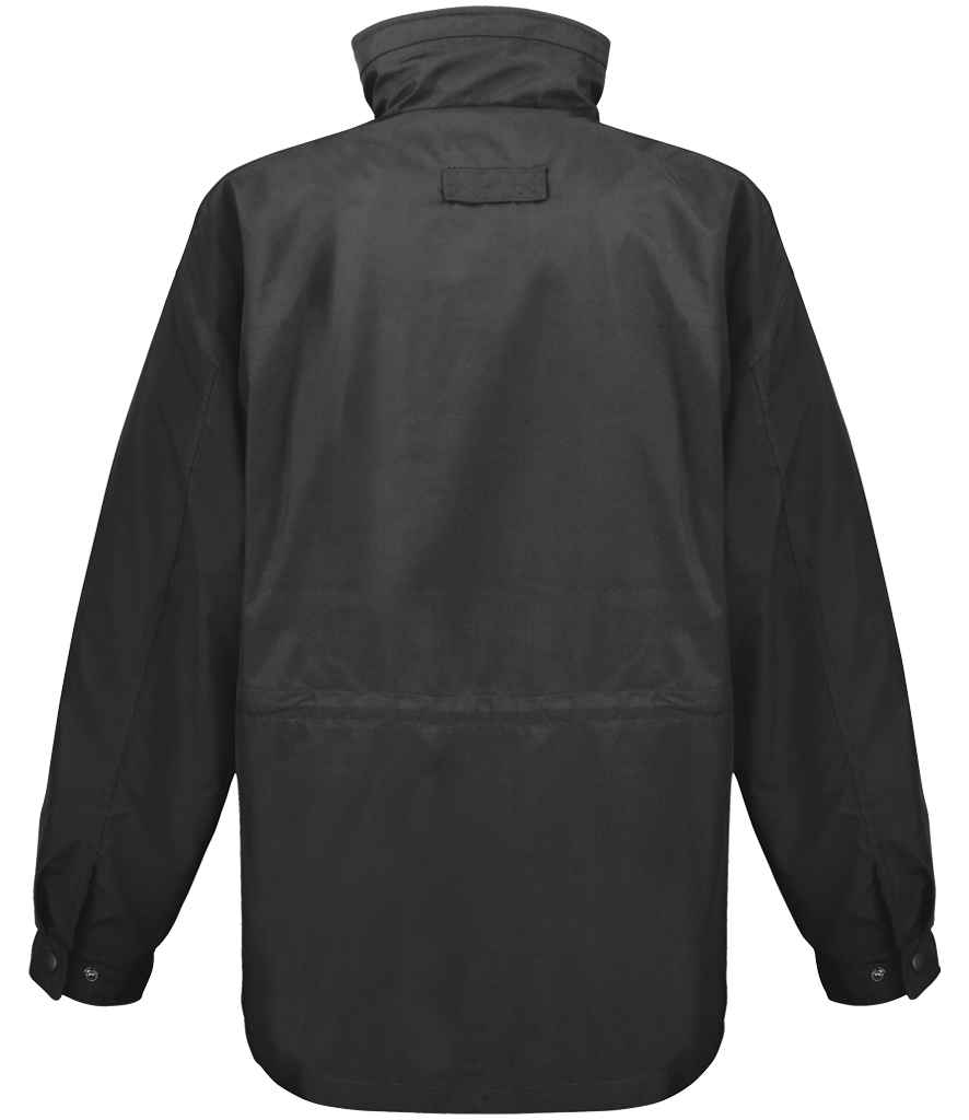 Result City Executive Jacket | Black - Lancashire Teamwear
