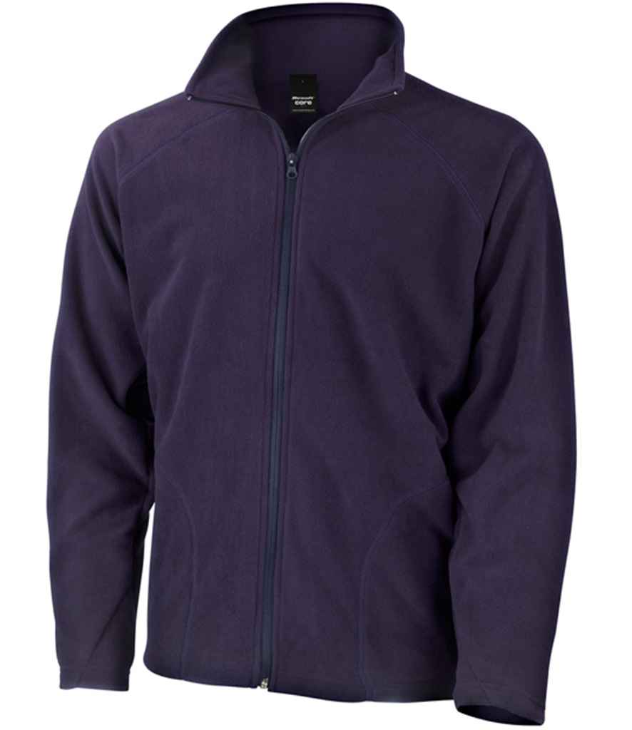 Result Core Micro Fleece Jacket Navy
