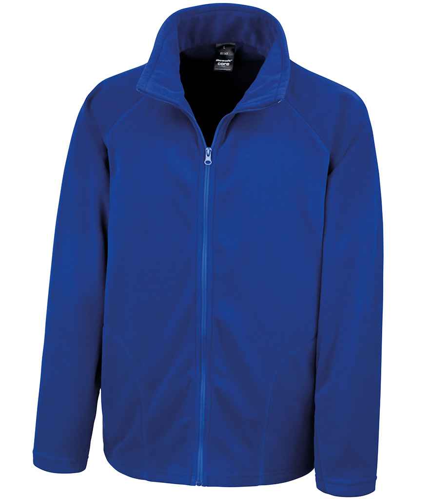 Result Core Micro Fleece Jacket Royal Blue