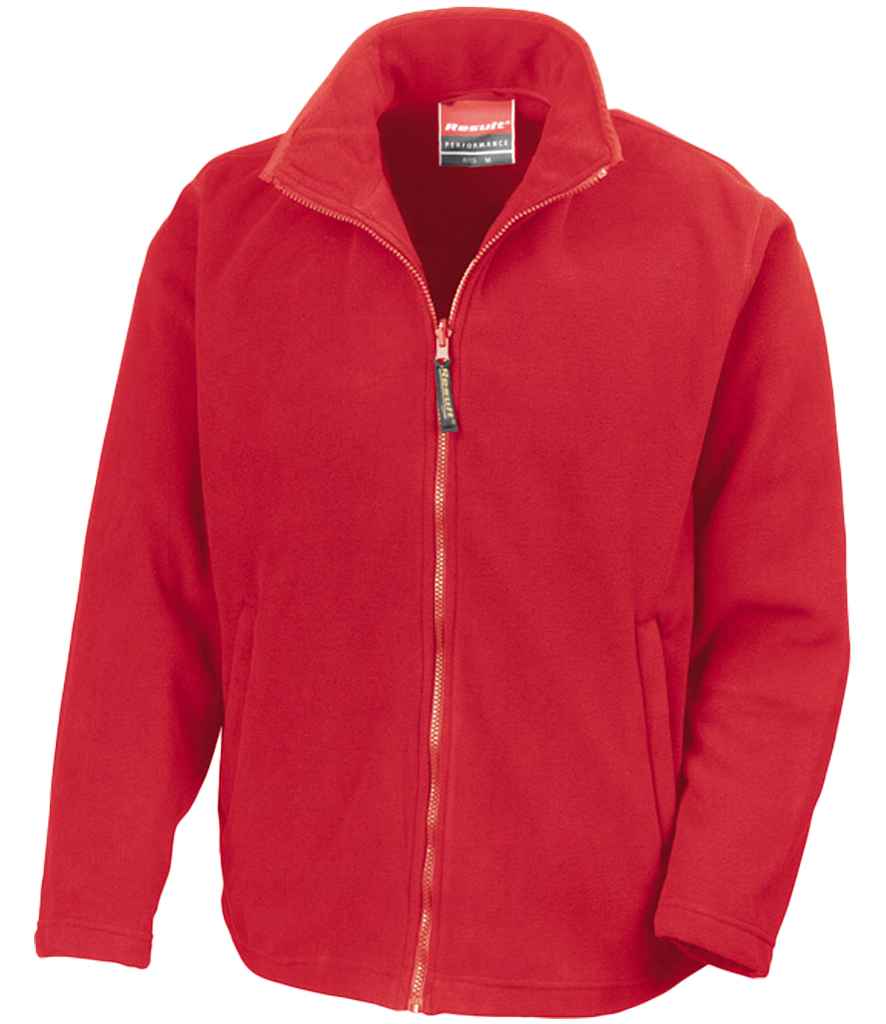 Result Horizon High Grade Micro Fleece Jacket Cardinal Red