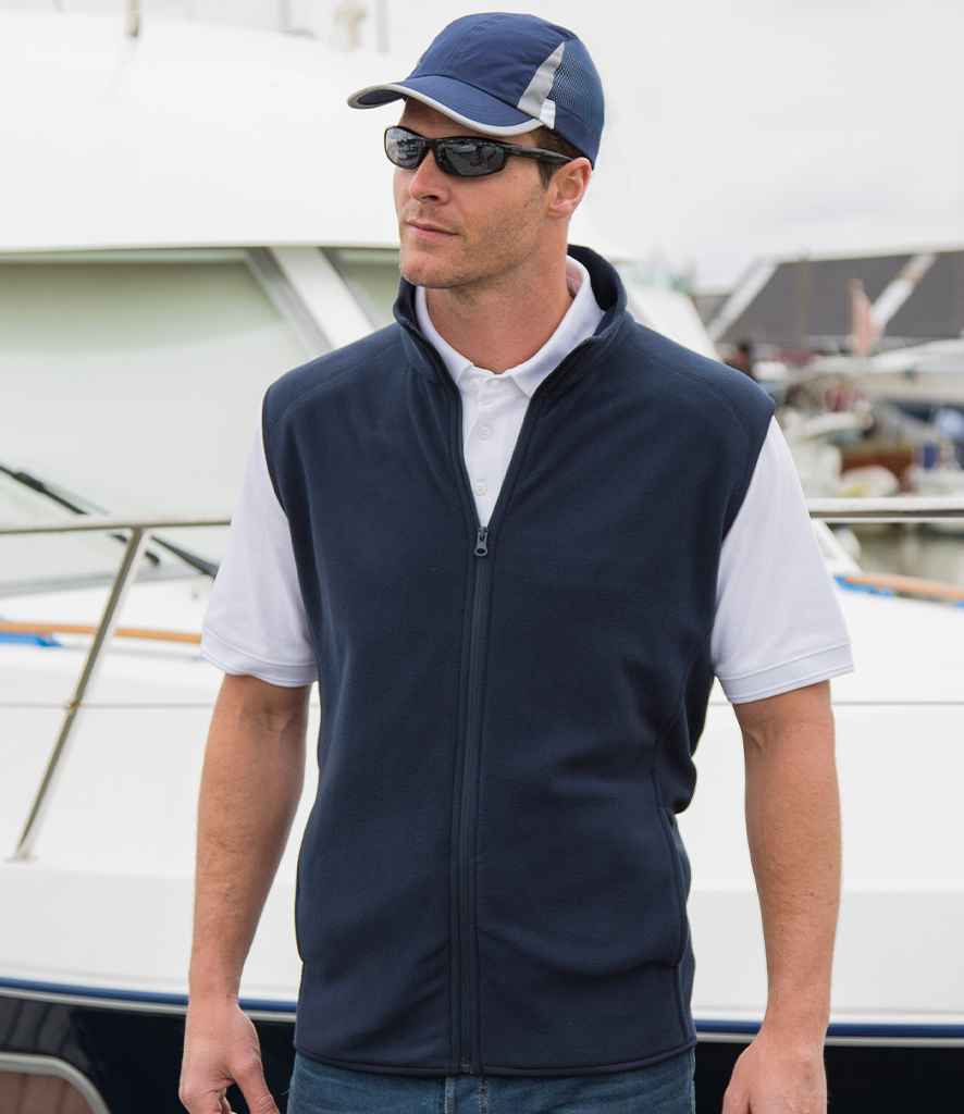 Result Core Micro Fleece Gilet | Navy - Lancashire Teamwear