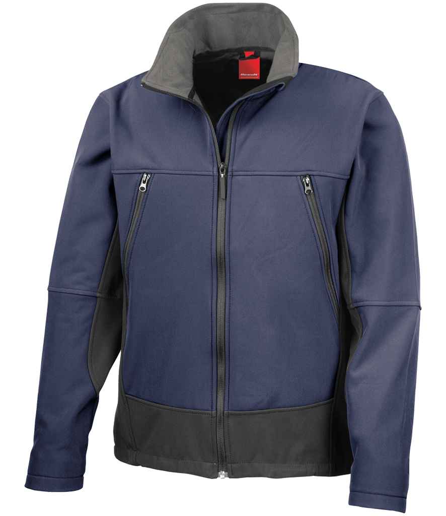 Result Soft Shell Activity Jacket Navy