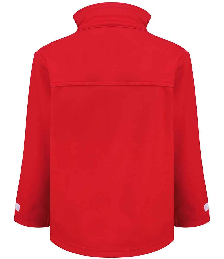 Result Kids Classic Soft Shell Jacket | Red - Lancashire Teamwear