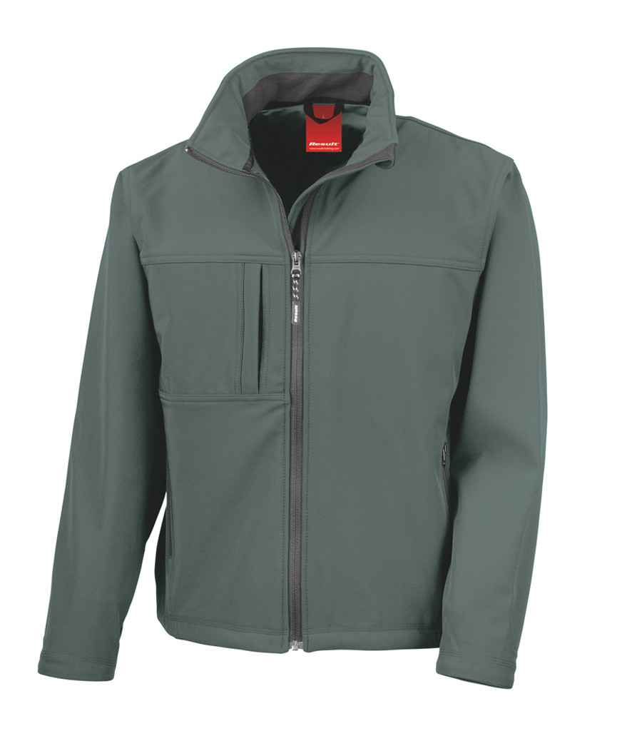 Result Classic Soft Shell Jacket Grey