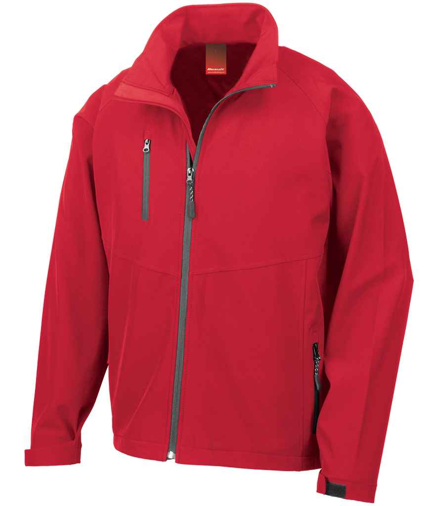 Result Base Layer Soft Shell Jacket Red