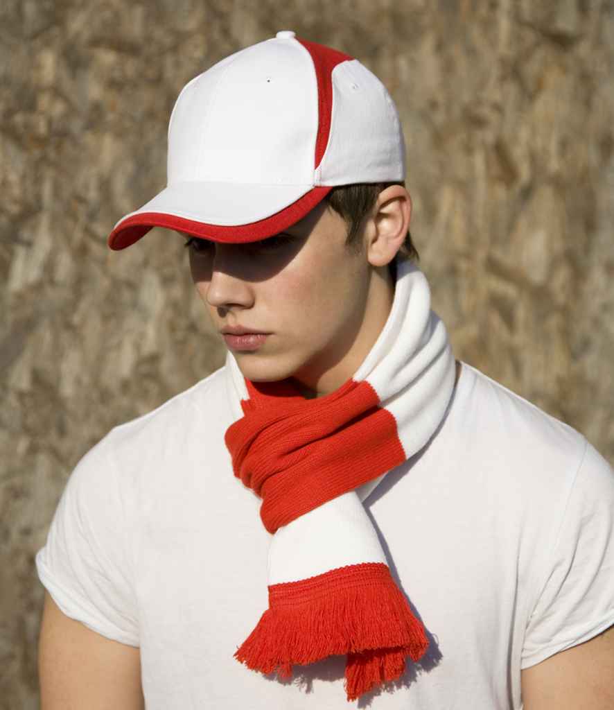 Result Team Scarf | Red/White - Result Winter Essentials - Lancashire Teamwear