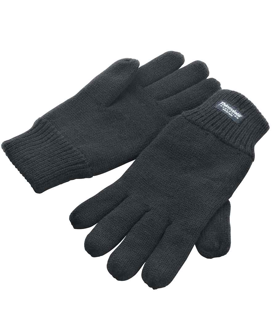 Result Classic Lined Thinsulate™ Gloves Charcoal
