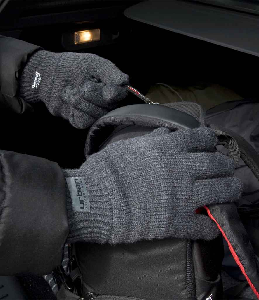 Result Classic Lined Thinsulate™ Gloves | Charcoal - Result Winter Essentials - Lancashire Teamwear