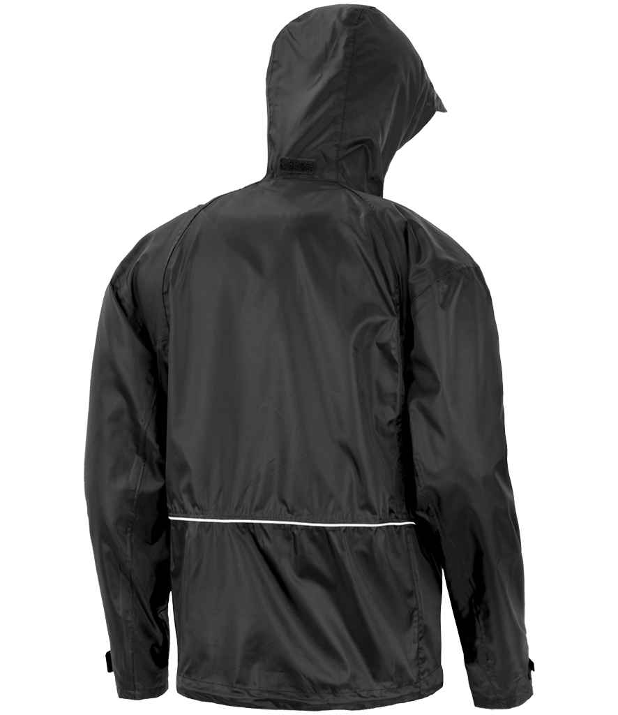 Result Waterproof 2000 Ripstop Team Jacket | Black - Lancashire Teamwear